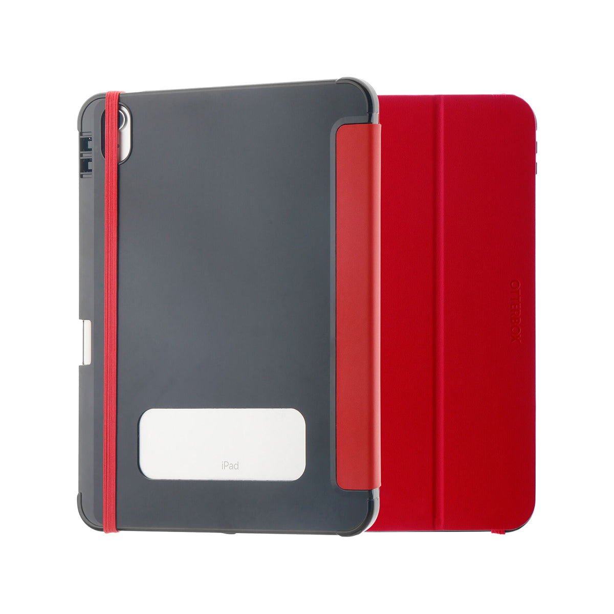 Otterbox React Folio ipad Case For - iPad 10.9 Gen 10 - Red/Black