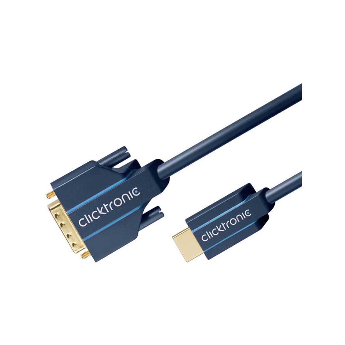 Clicktronic HDMI DVI-D (24+1) Cable - 7.5m