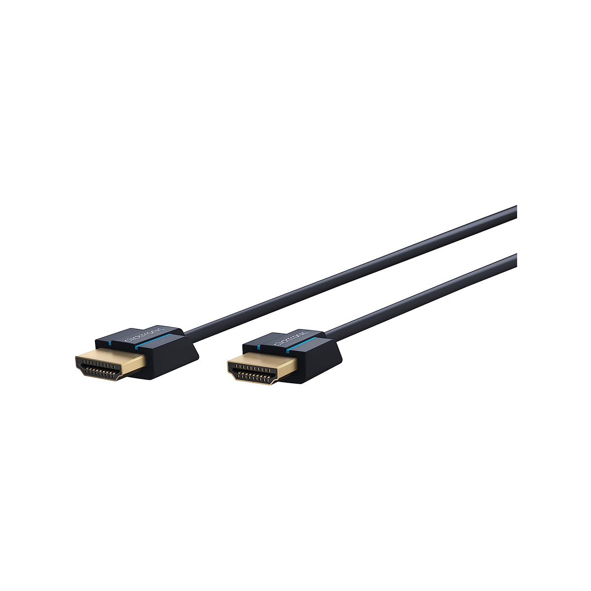 Clicktronic HDMI 2.0 (Slim) Cable 2m