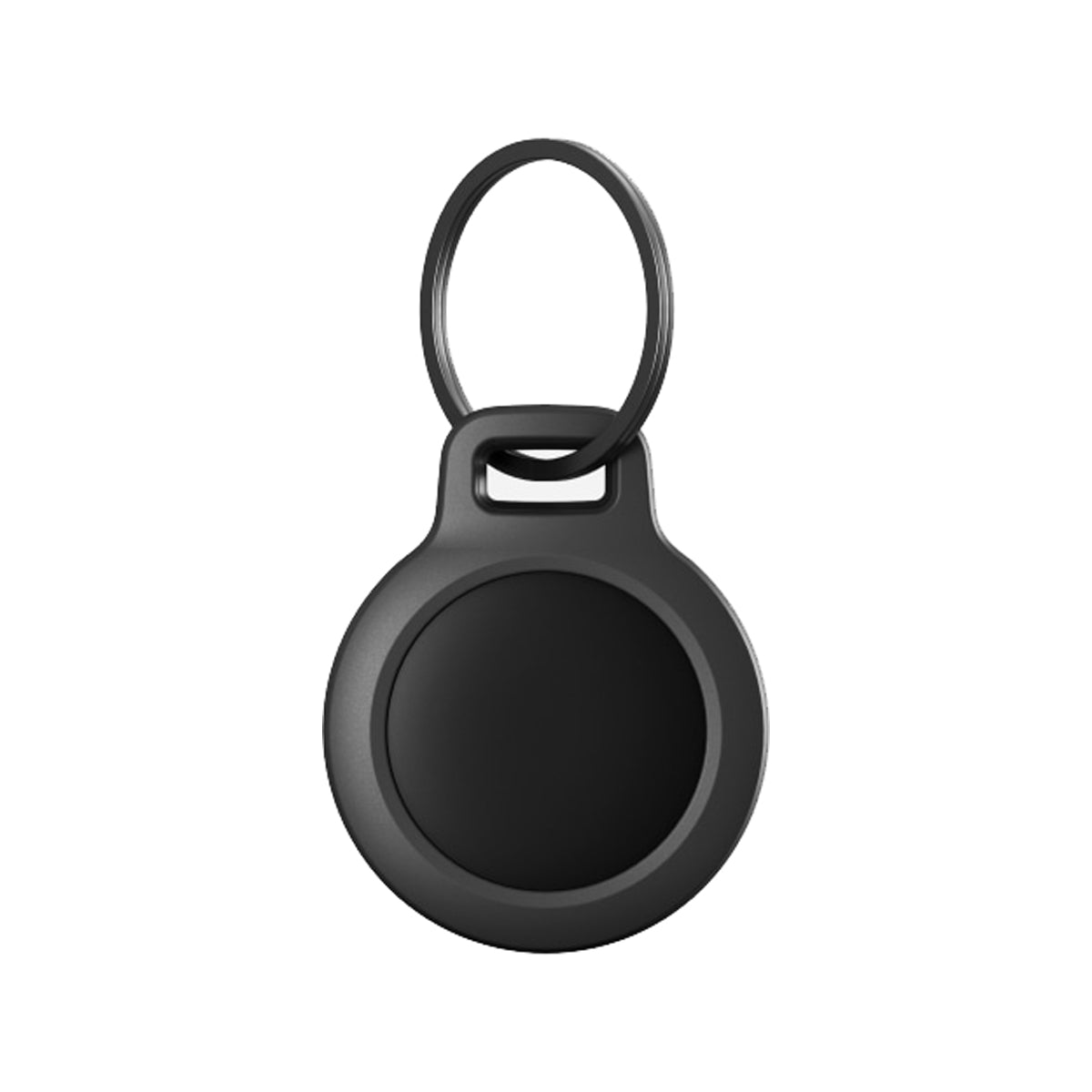 Nomad AirTag Rugged Keychain - Black.