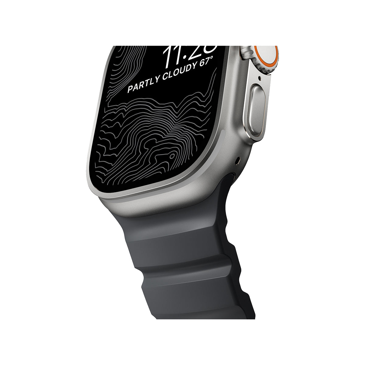 NOMAD Rocky Point Band for Apple Watch (44-46mm/ULT) - Storm