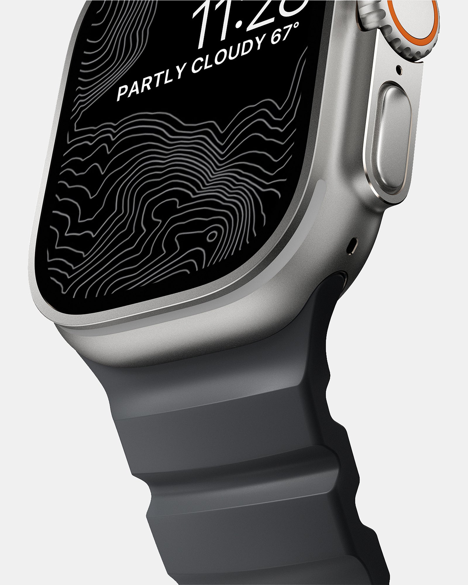 NOMAD Rocky Point Band for Apple Watch (44-46mm/ULT) - Storm