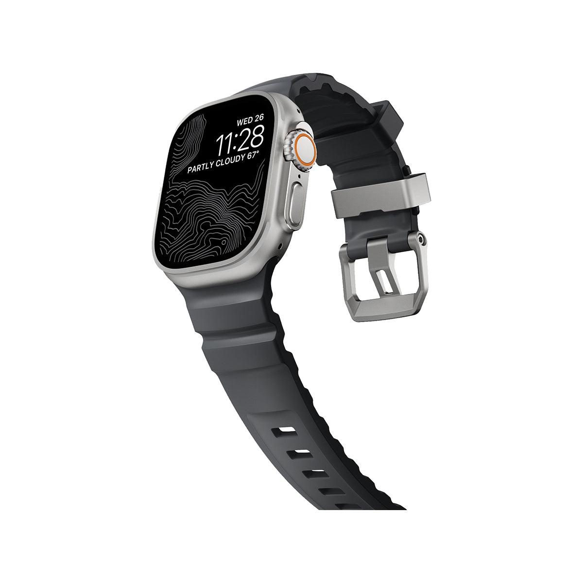 NOMAD Rocky Point Band for Apple Watch (44-46mm/ULT) - Storm