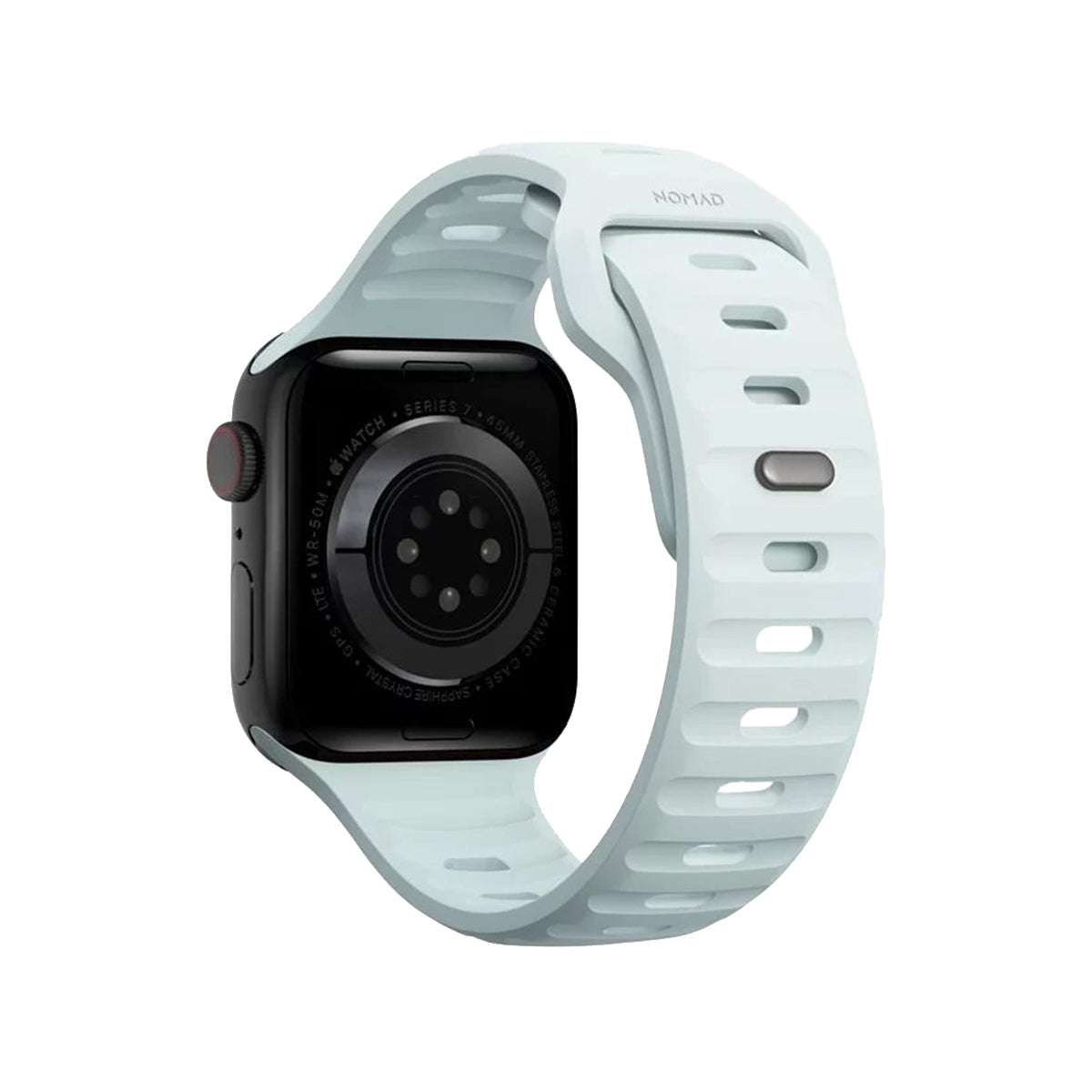 NOMAD Sport Band for Apple Watch (40-42mm) - Icy Blue Glow