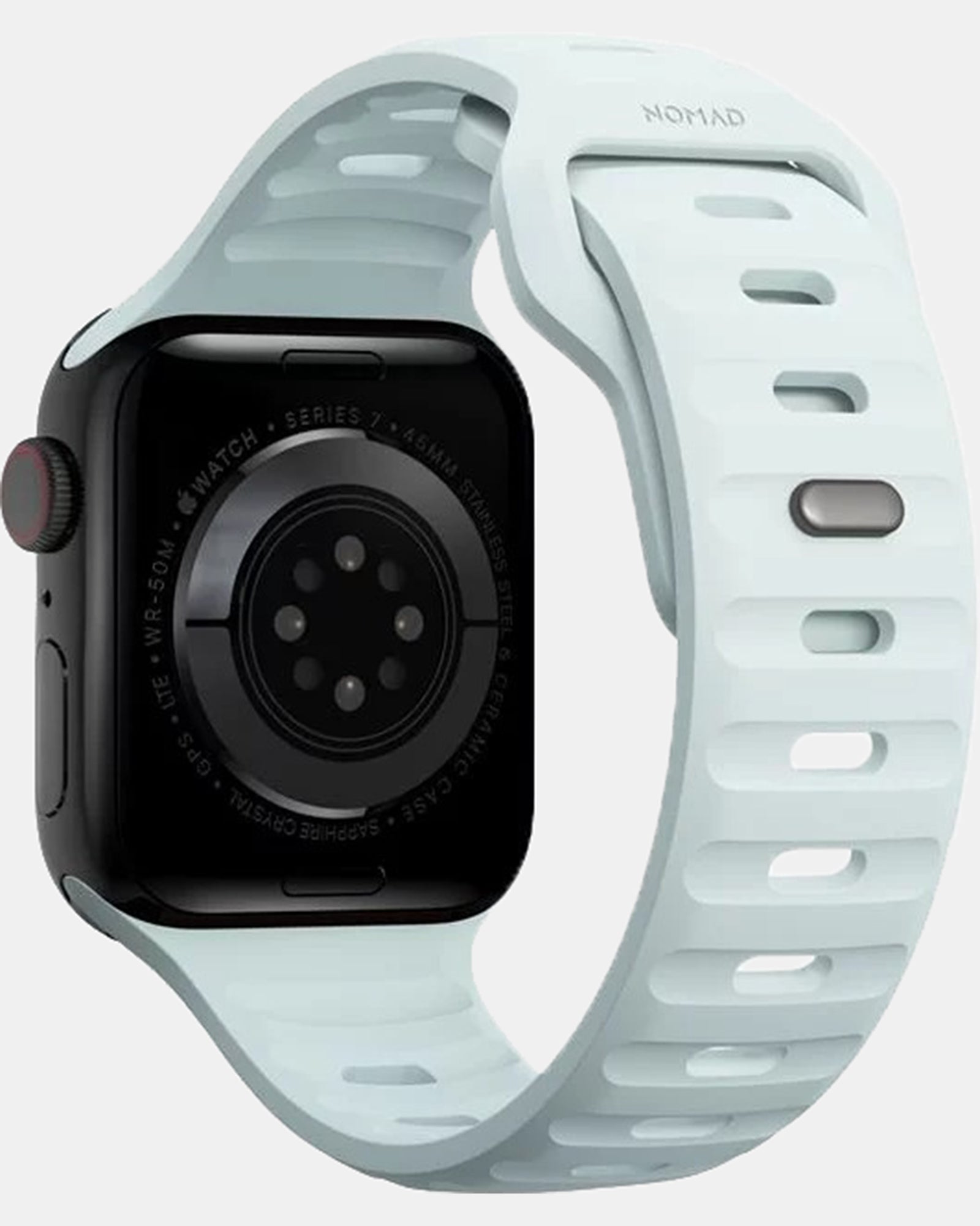 NOMAD Sport Band for Apple Watch (40-42mm) - Icy Blue Glow