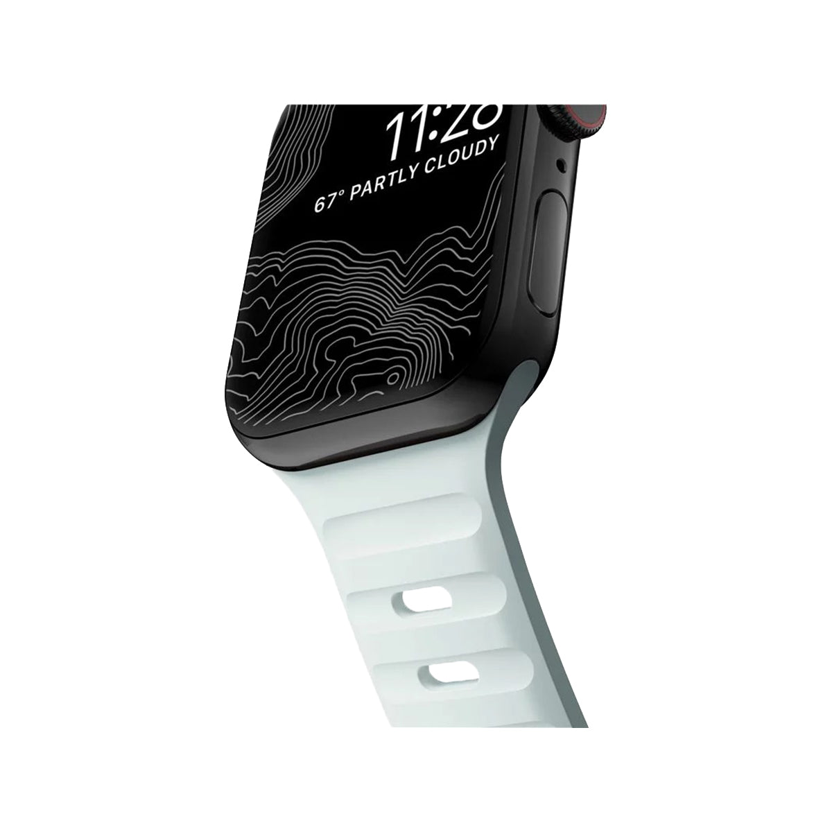 NOMAD Sport Band for Apple Watch (40-42mm) - Icy Blue Glow