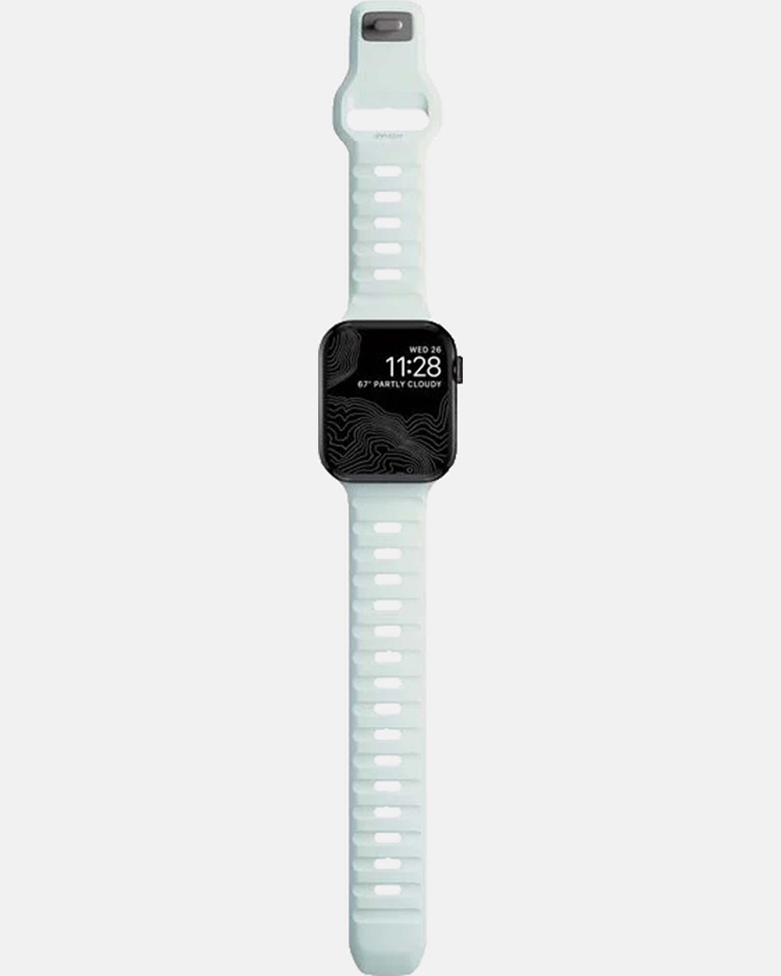 NOMAD Sport Band for Apple Watch (40-42mm) - Icy Blue Glow