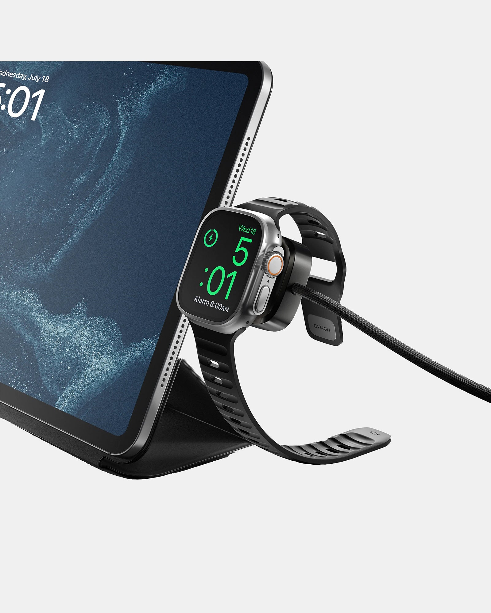 NOMAD Universal Cable for Apple Watch - 1.5m - Carbide