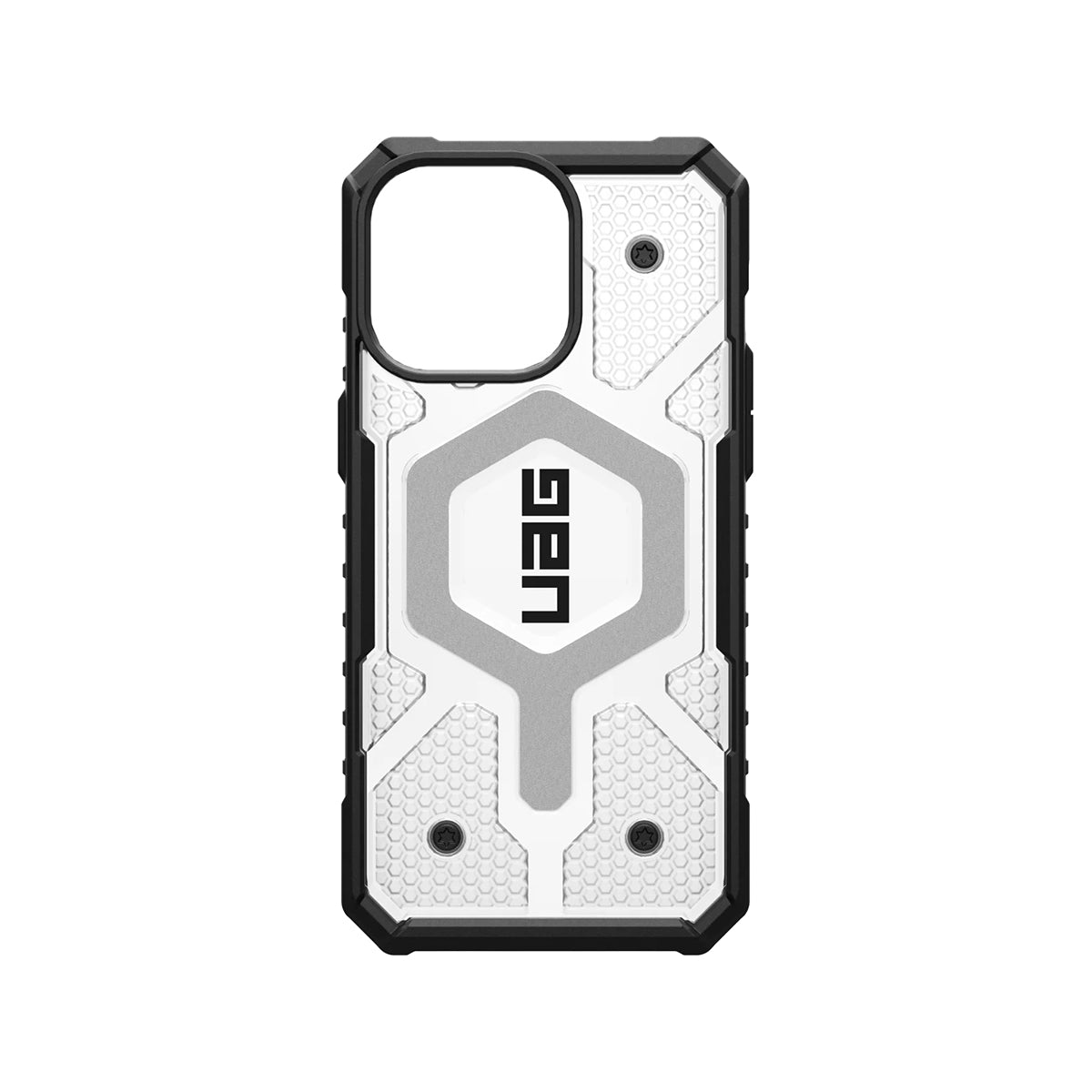 UAG Pathfinder Clear Magsafe Phone Case for iPhone 15 Pro - Ice
