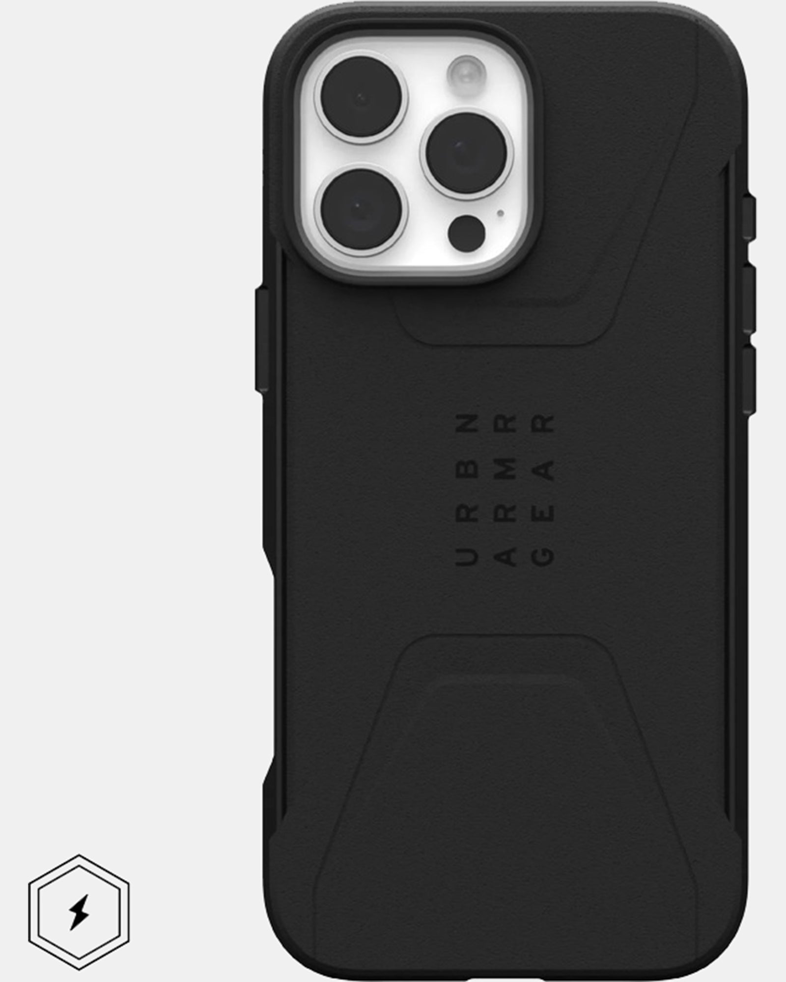 UAG Civilian Magsafe Compatible Phone Case for iPhone 16 Pro Max - Black