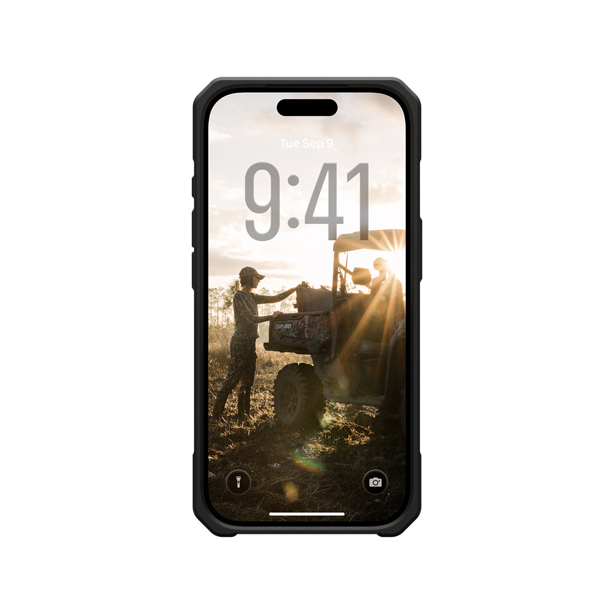 UAG Monarch Pro Rugged Phone Case iPhone 17 Pro - Kevlar Mallard