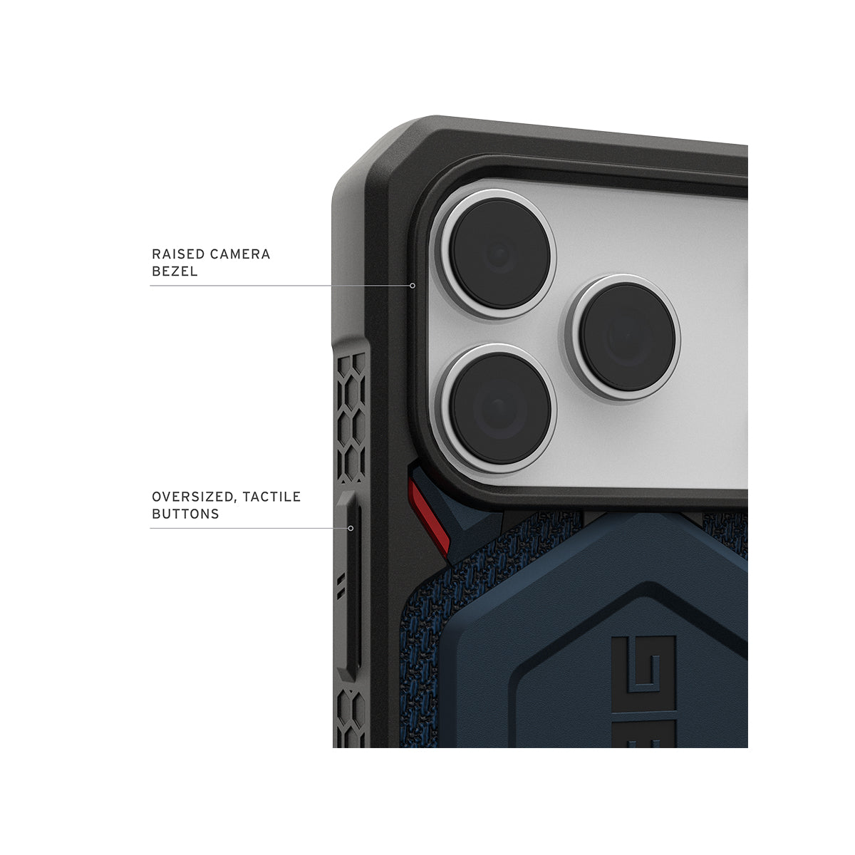 UAG Monarch Pro Rugged Phone Case iPhone 17 Pro - Kevlar Mallard