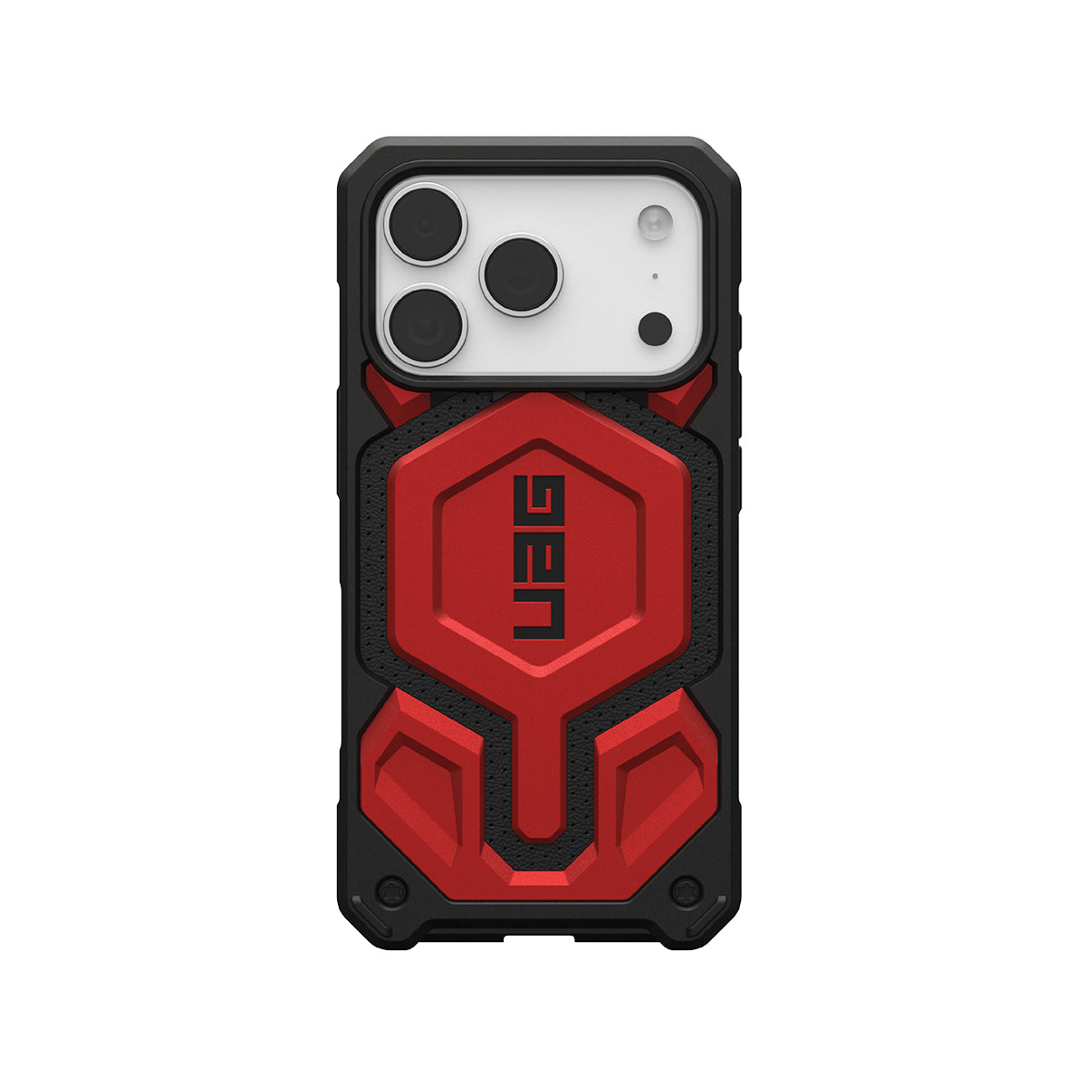 UAG Monarch Pro Rugged Phone Case iPhone 17 Pro - Crimson