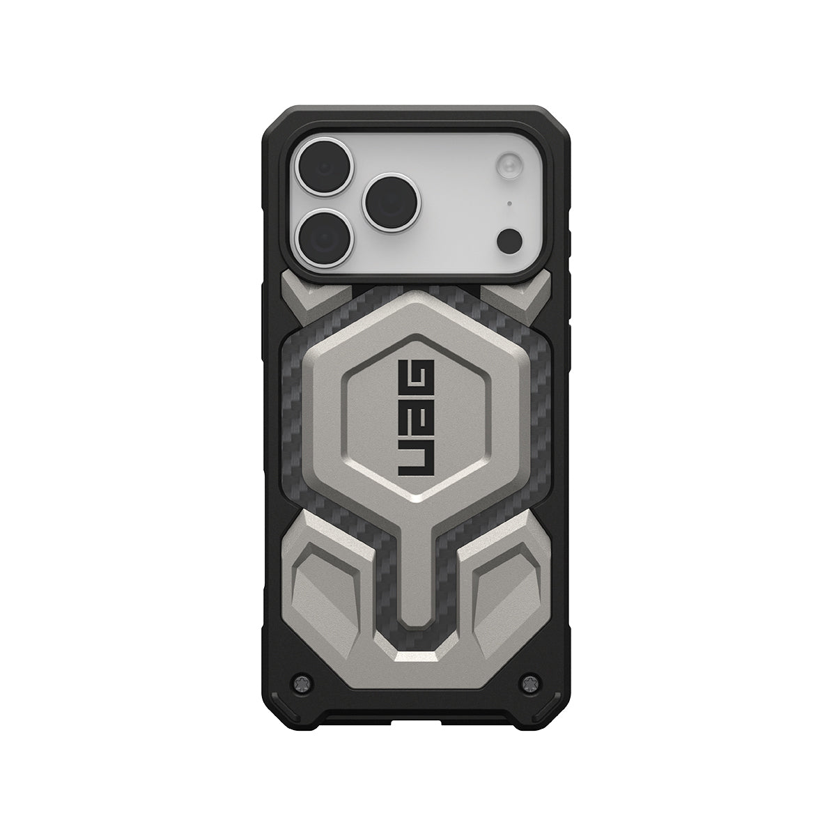 UAG Monarch Pro Rugged Phone Case iPhone 17 Pro Max - Titanium