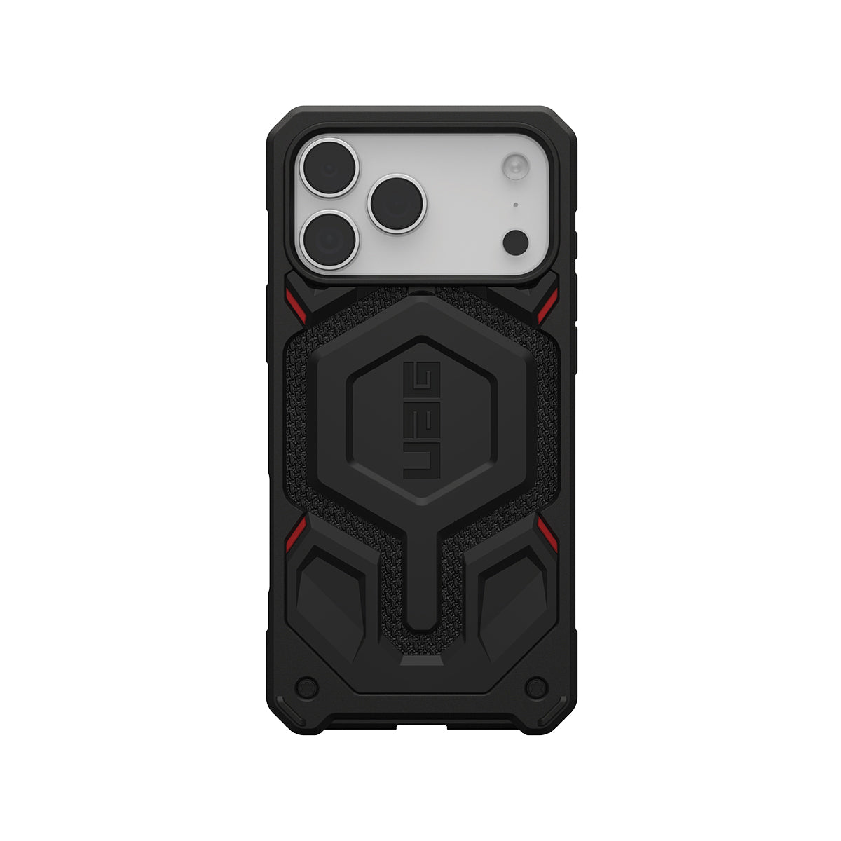 UAG Monarch Pro Rugged Phone Case iPhone 17 Pro Max - Kevlar Black