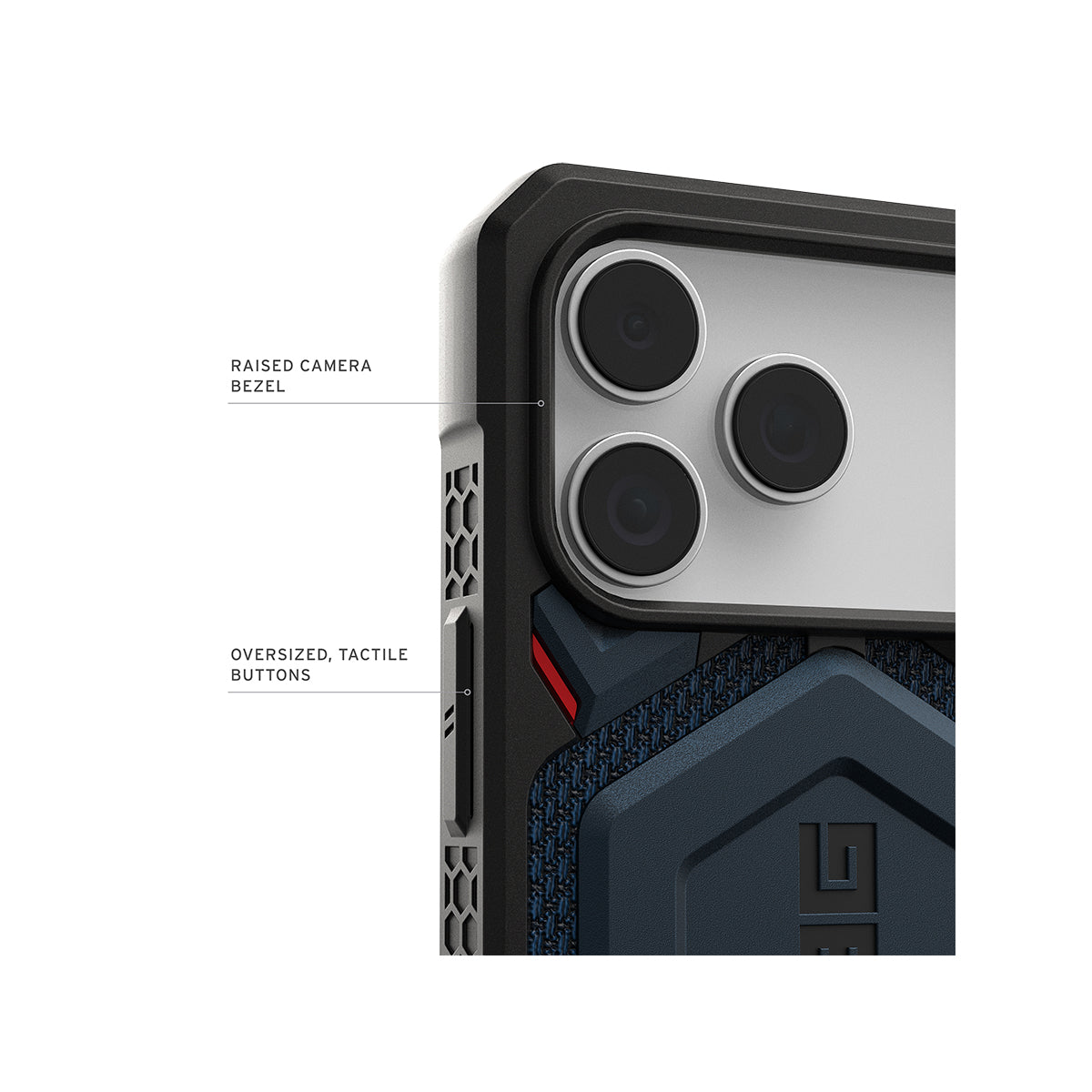 UAG Monarch Pro Rugged Phone Case iPhone 17 Pro Max - Kevlar Mallard