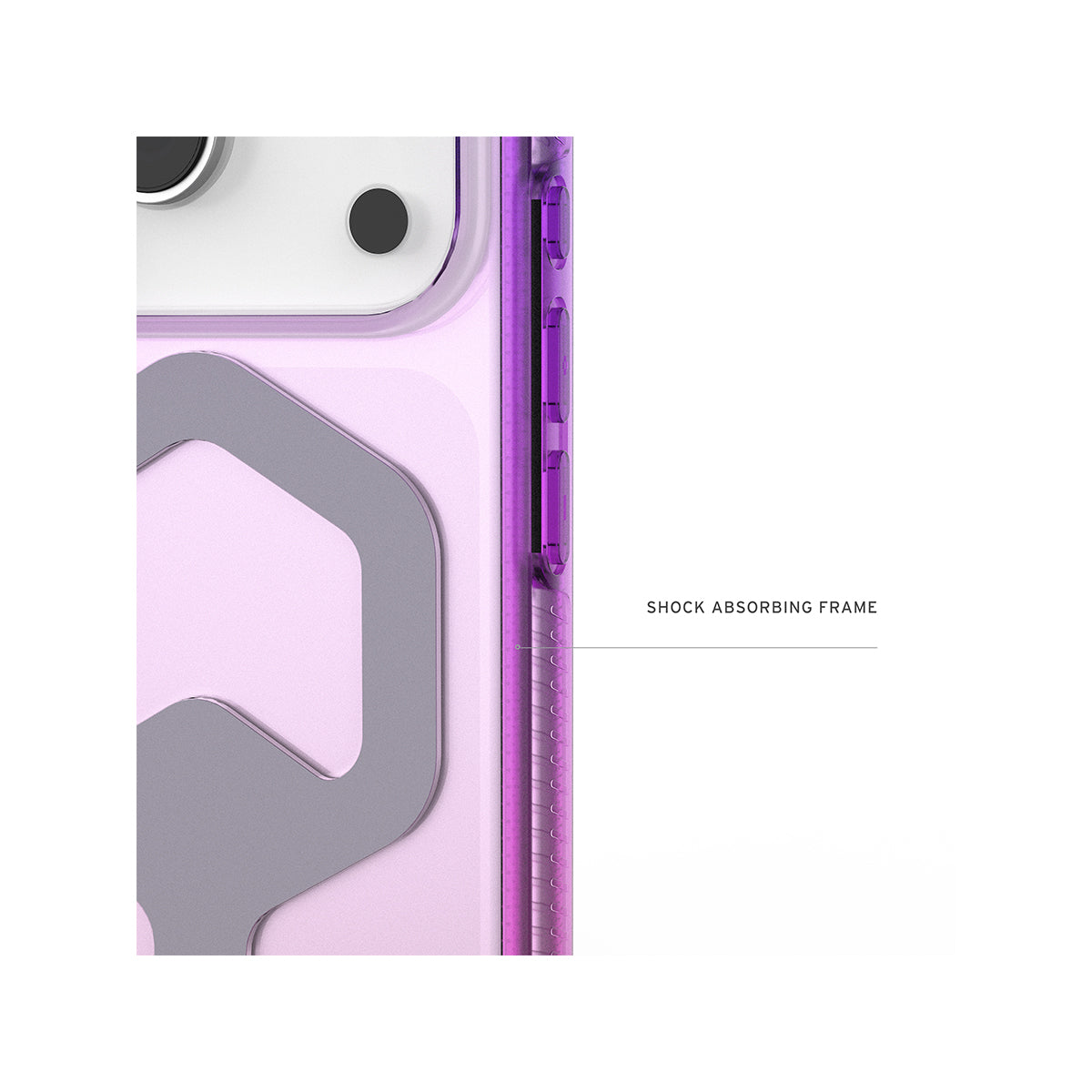 UAG Plyo Magsafe Case iPhone 17 Pro - Purple/Pink Ombre