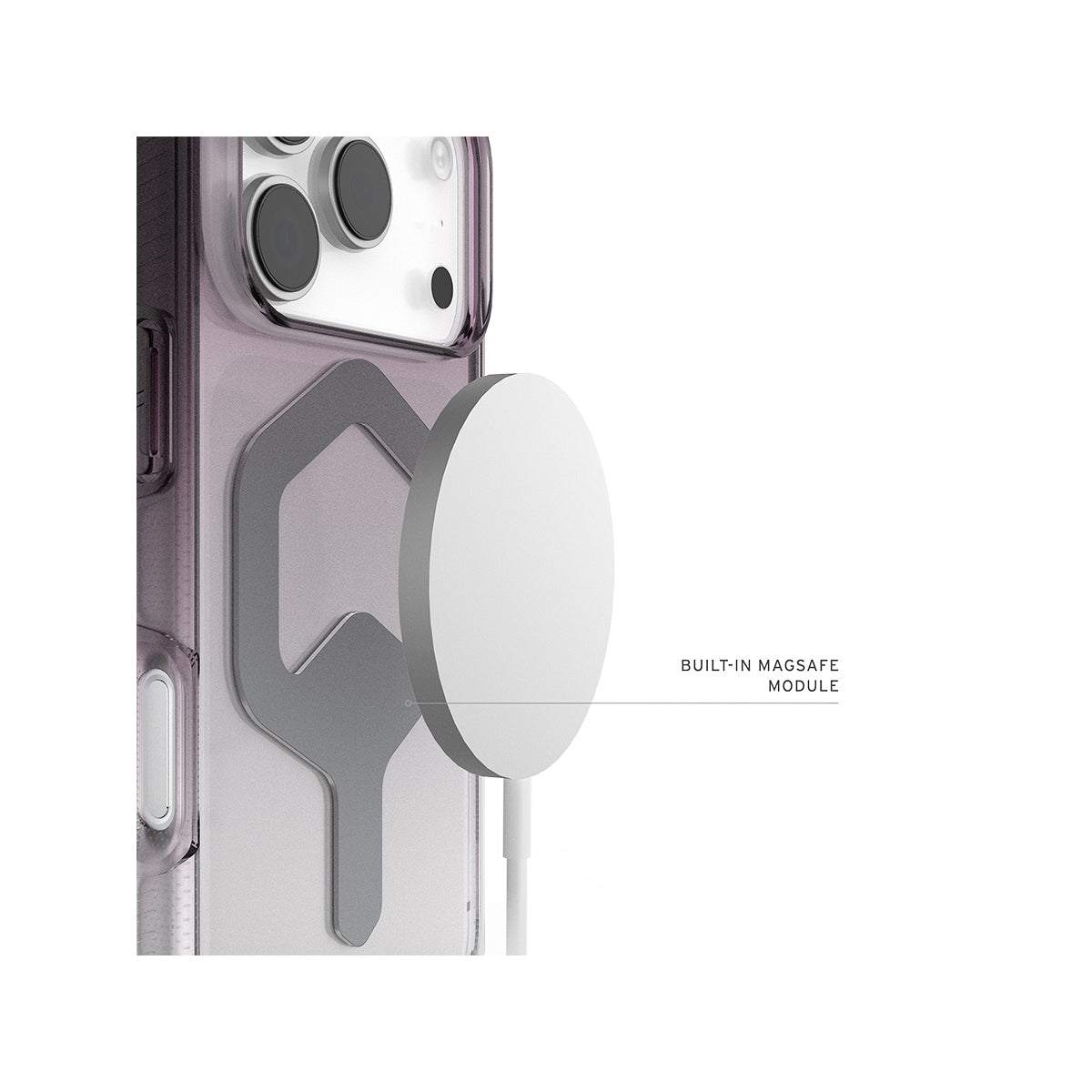 UAG Plyo Magsafe Case iPhone 17 Pro Max - Black/Clear Ombre