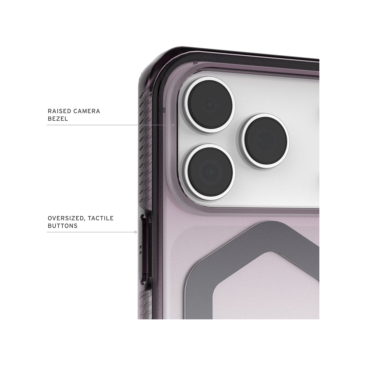 UAG Plyo Magsafe Case iPhone 17 Pro Max - Black/Clear Ombre