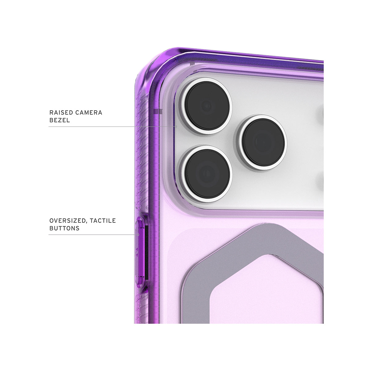 UAG Plyo Magsafe Case iPhone 17 Pro Max - Purple/Pink Ombre