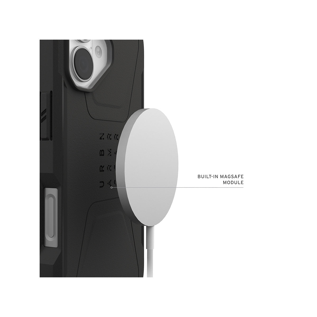 UAG Civilian Magsafe Case iPhone 17 - Black