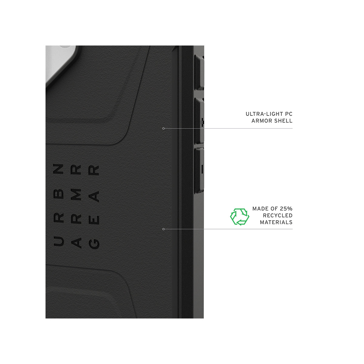 UAG Civilian Magsafe Case iPhone 17 - Black