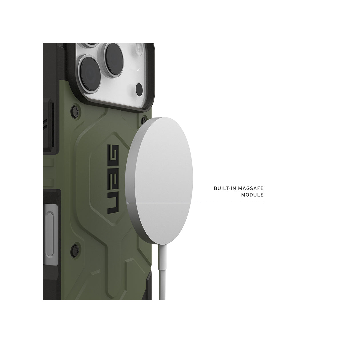UAG Pathfinder Magsafe Case iPhone 17 Pro - Olive