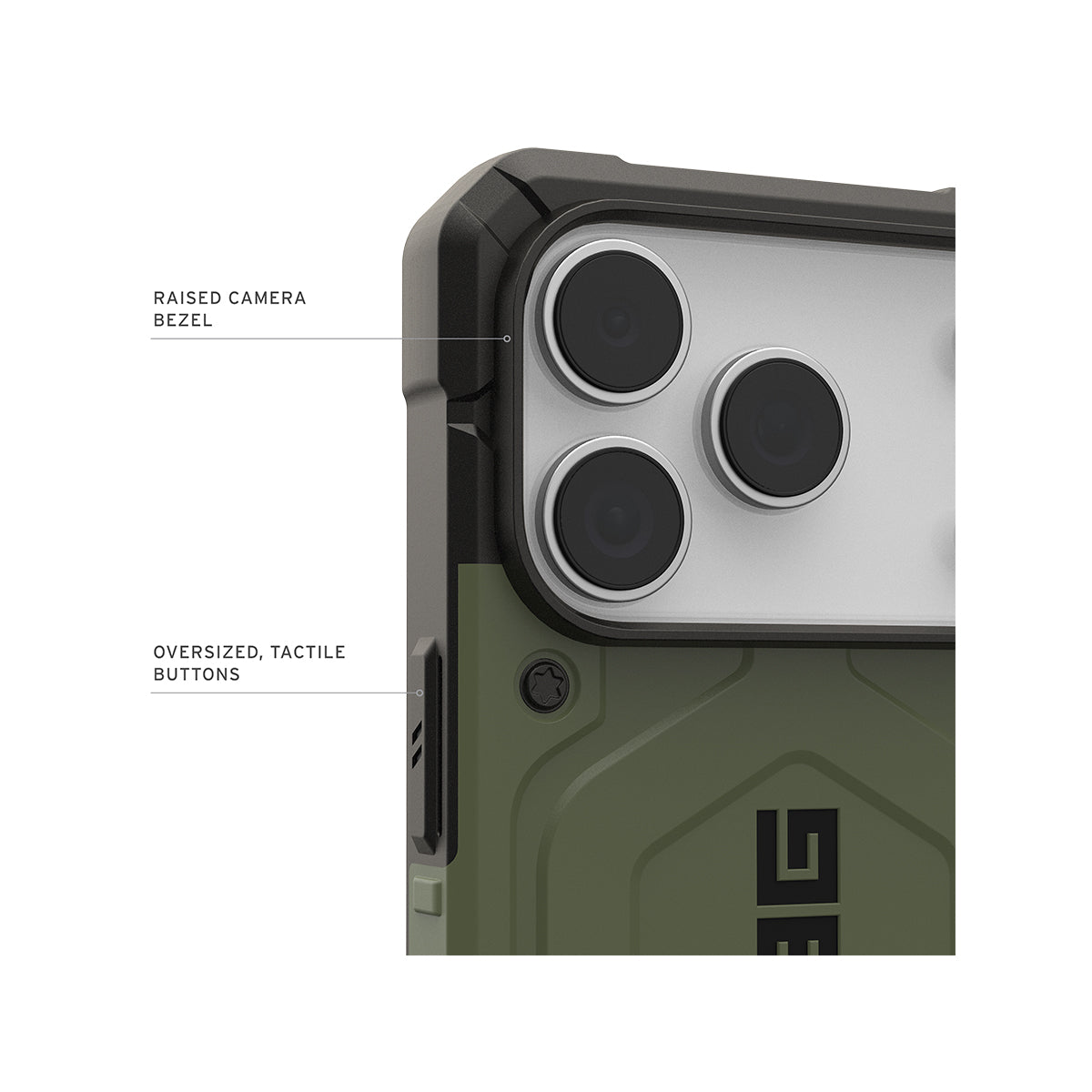 UAG Pathfinder Magsafe Case iPhone 17 Pro - Olive