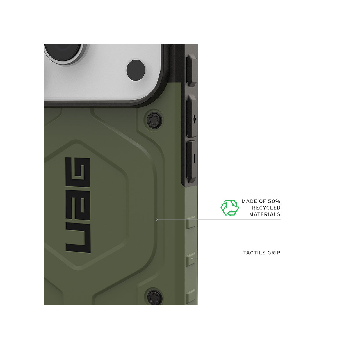 UAG Pathfinder Magsafe Case iPhone 17 Pro - Olive