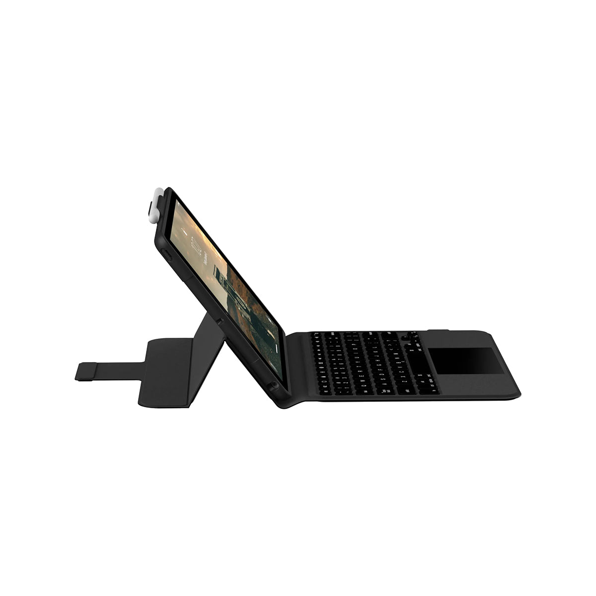 UAG Rugged Keyboard w/BT &Trackpad Eng Case For iPad 10.2 - Black