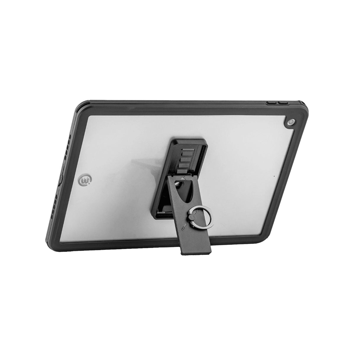 3sixT Weather All One Case for iPad 10.2 Gen 7/8/9 - Clear/Black