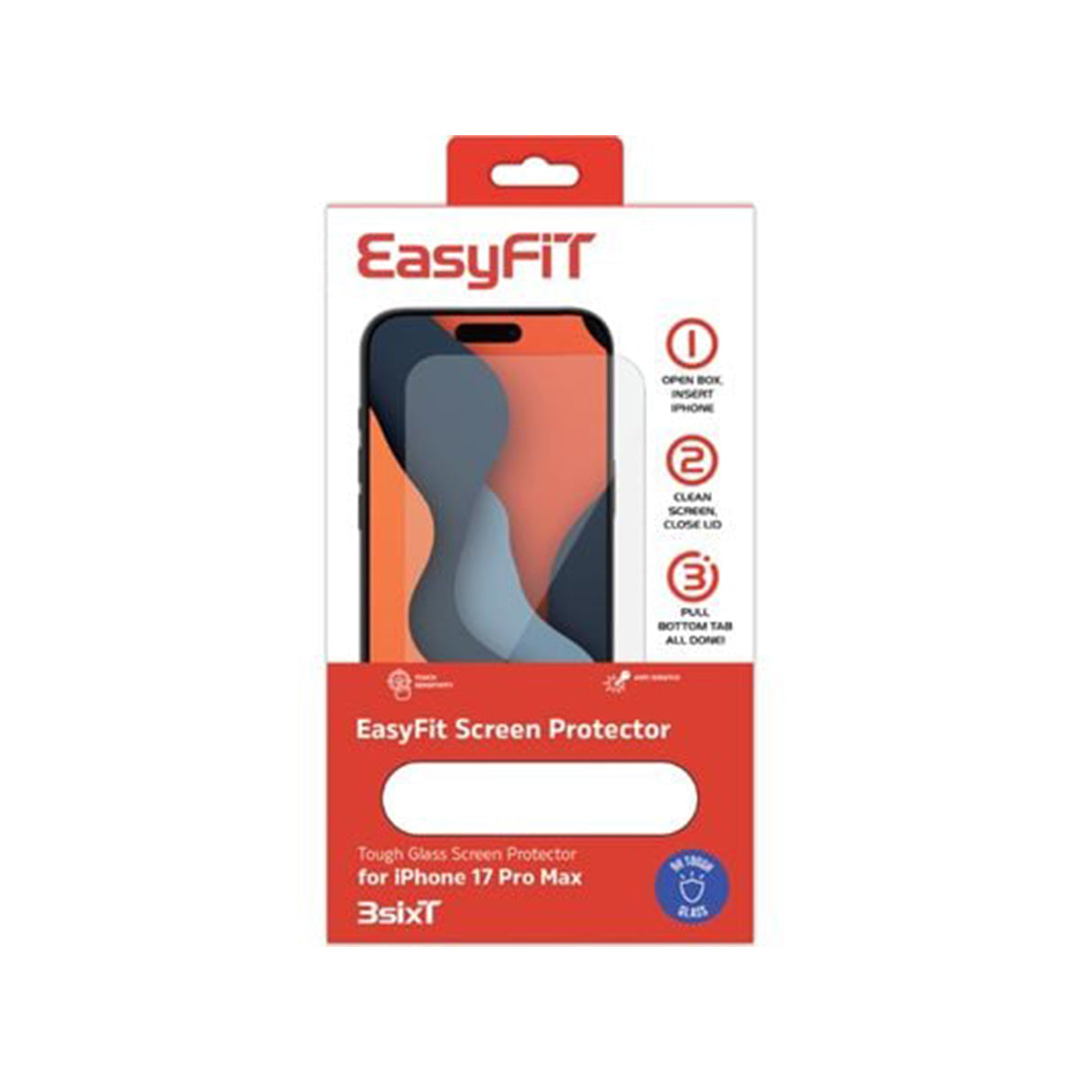 3sixT PrismShield Essential + Apply - Screen Protector for Narrbeen