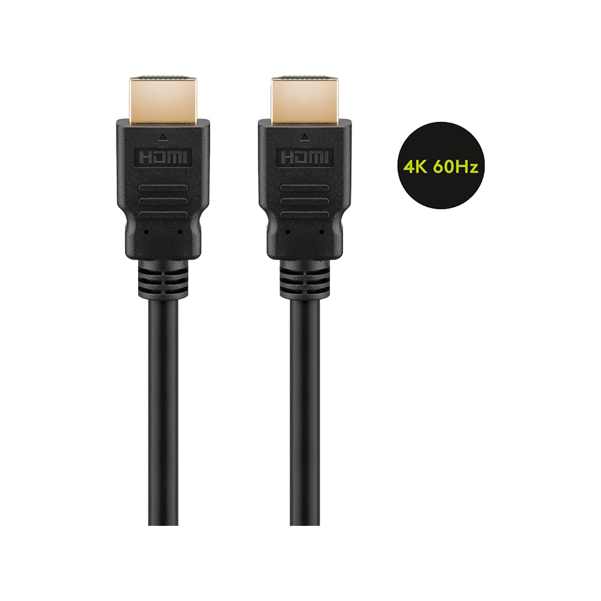 Goobay High Speed HDMI™ Cable with Ethernet (4K@60Hz) 1.5M for Laptops