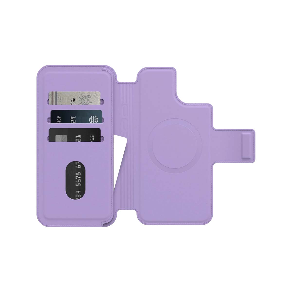 OtterBox Magsafe Folio Phone Case For iPhone 14 Plus - Lilac (no inner case)