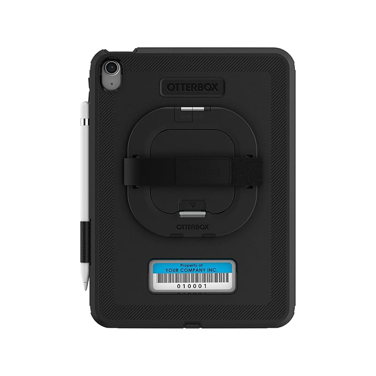 OtterBox Defender Strap/Stand for iPad 10.9/11 Gen 10/A16 (B2B) - Black