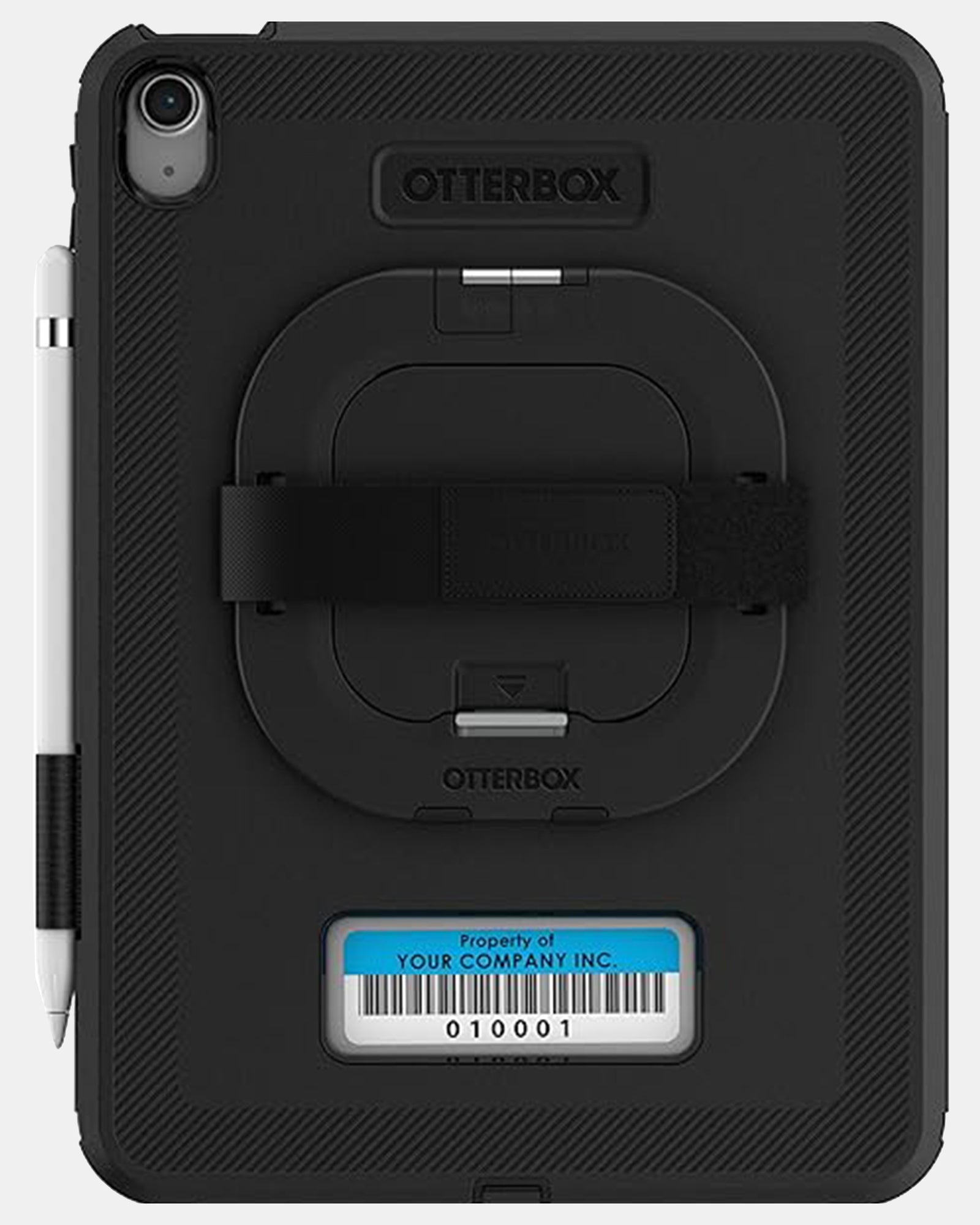 OtterBox Defender Strap/Stand for iPad 10.9/11 Gen 10/A16 (B2B) - Black
