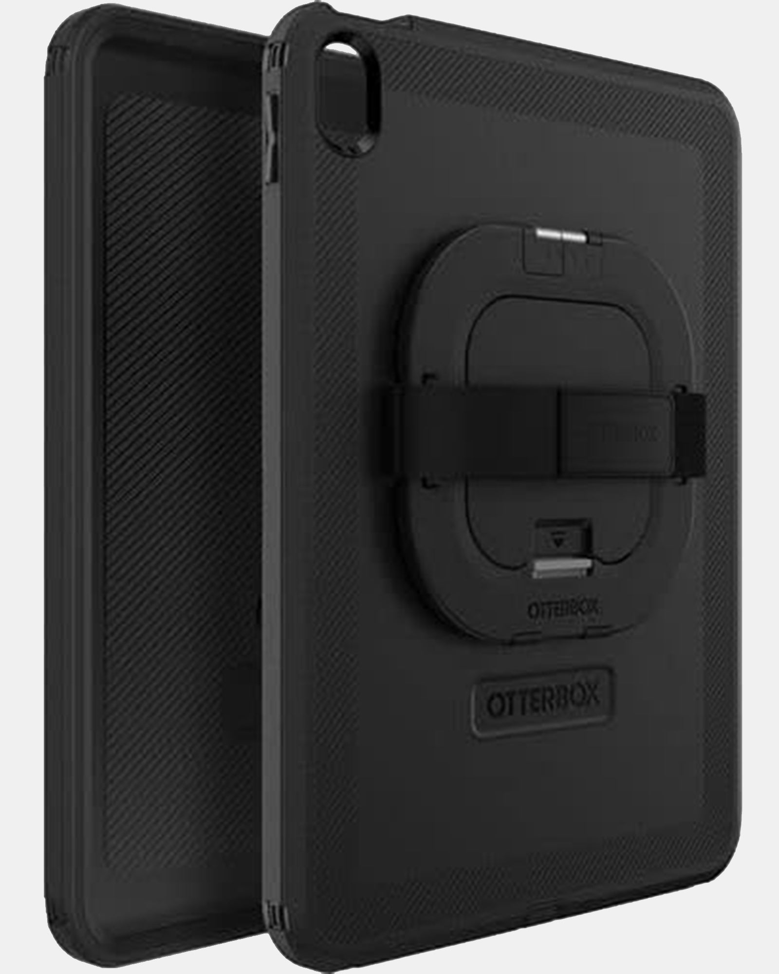 OtterBox Defender Strap/Stand for iPad 10.9/11 Gen 10/A16 (B2B) - Black