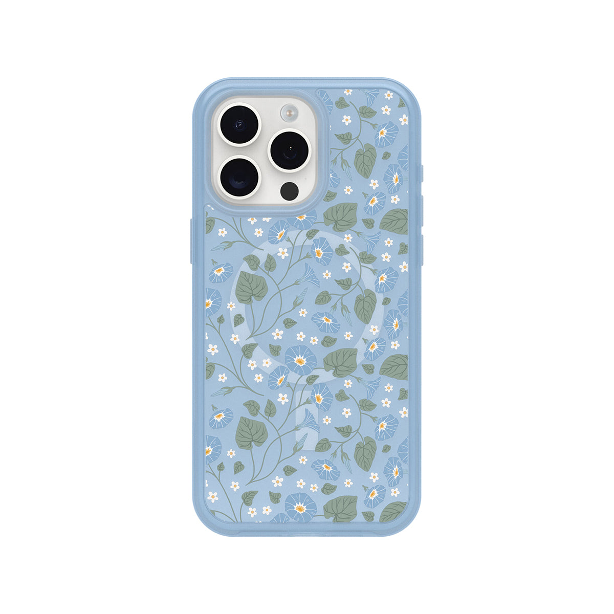 OtterBox Symmetry MagSafe Phone Case For iPhone 15 Pro Max - Dawn Floral