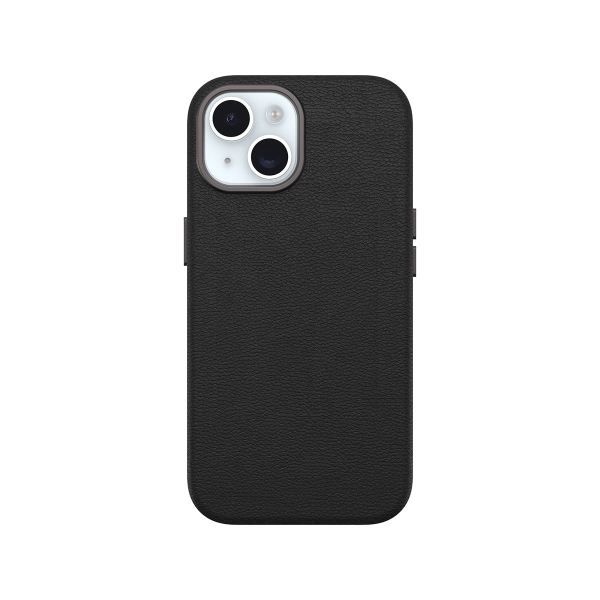 OtterBox Symmetry Cactus Leather Phone Case for iPhone 15/14/13 - Black