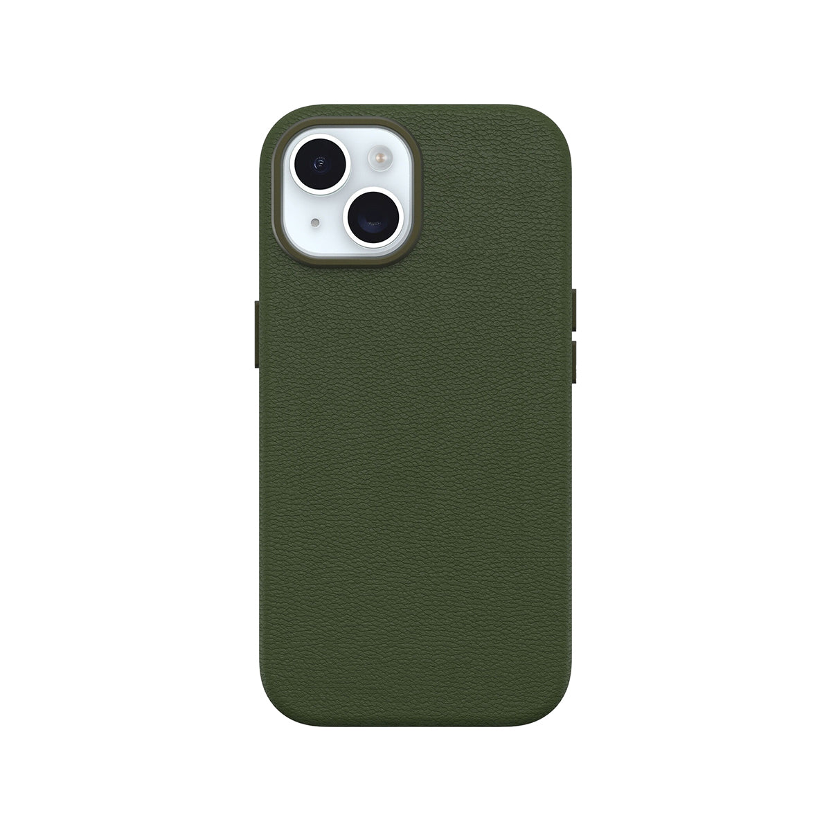 OtterBox Symmetry Cactus Leather Phone Case for iPhone 15/14/13 - Green