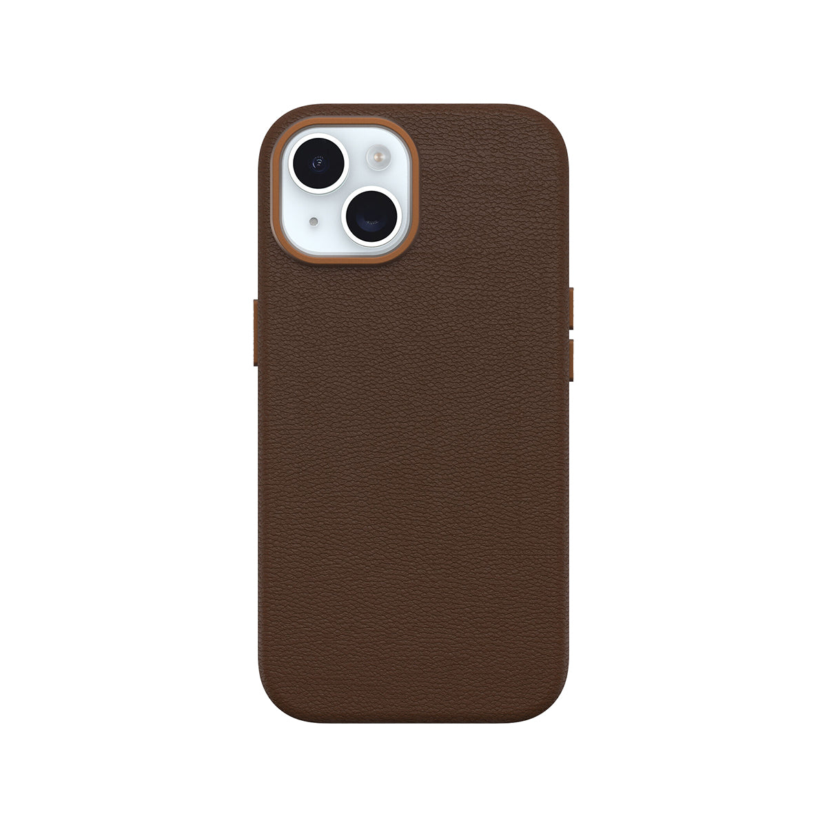 OtterBox Symmetry Cactus Leather Phone Case for iPhone 15/14/13 - Brown