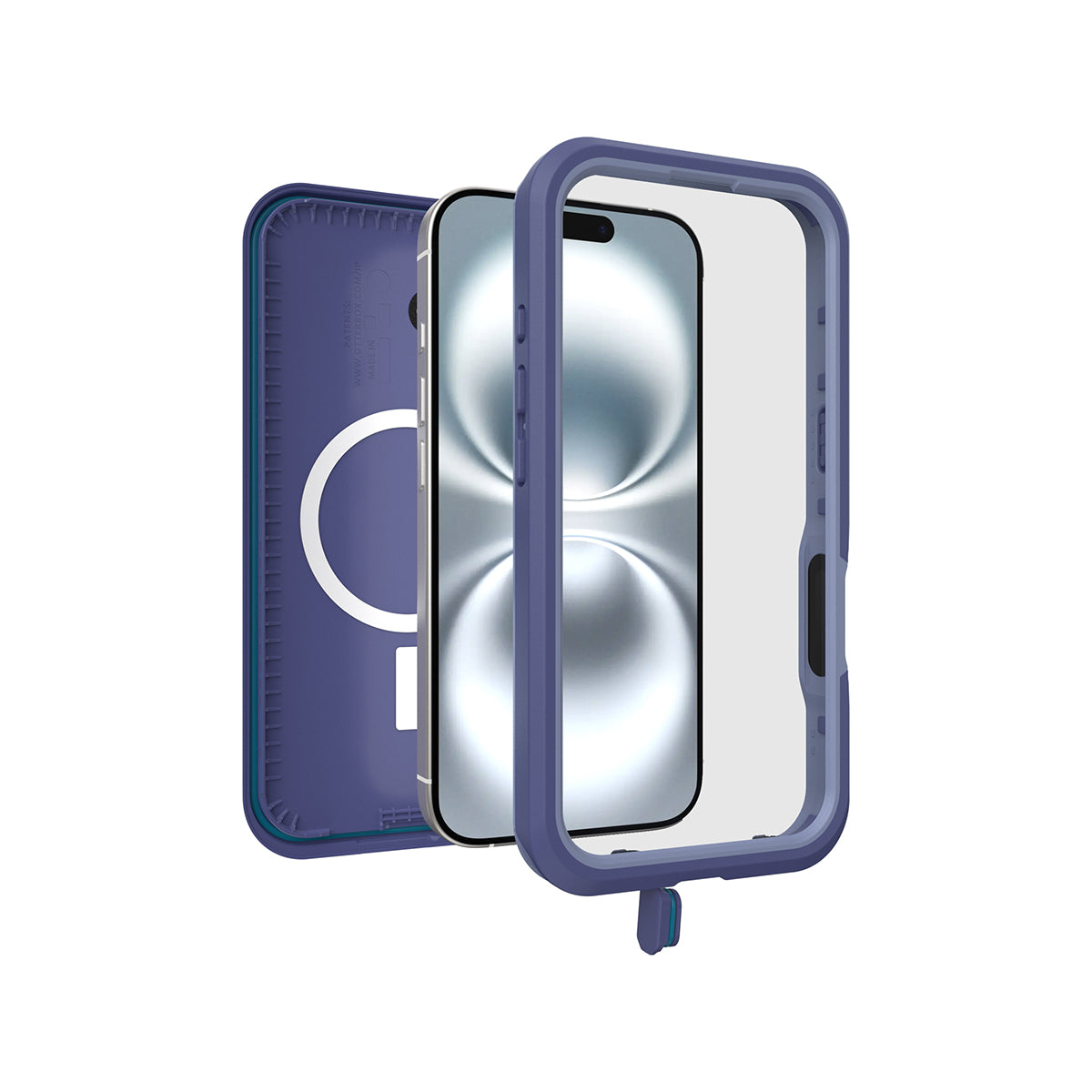 OtterBox Fre MagSafe Phone Case for iPhone 16 - Purple