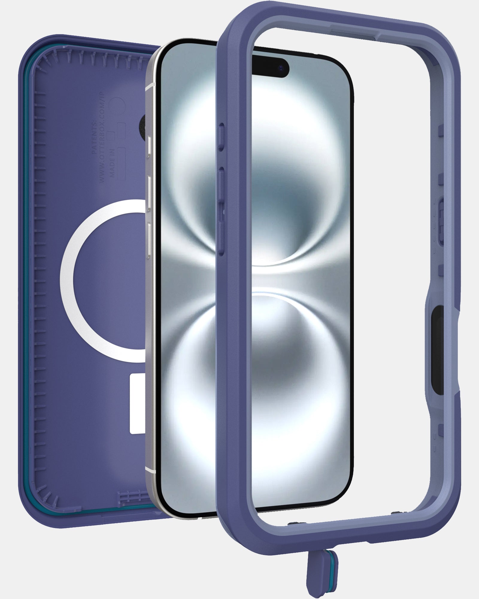 OtterBox Fre MagSafe Phone Case for iPhone 16 - Purple