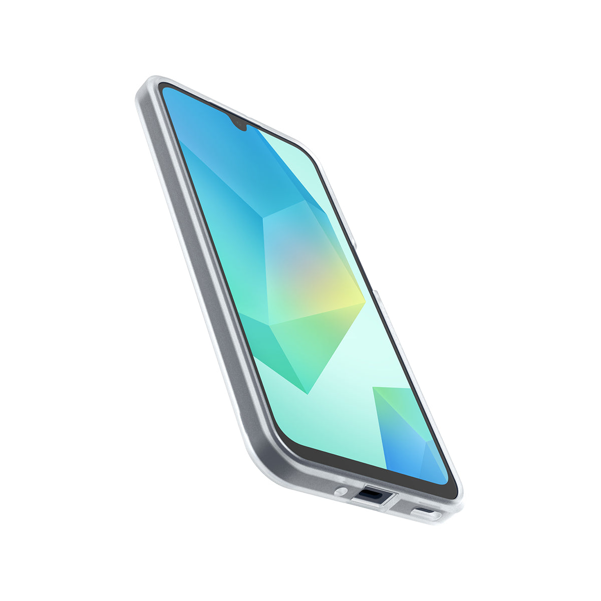 OtterBox React Phone Case for Samsung Galaxy A16 4G/5G Mobile - Clear