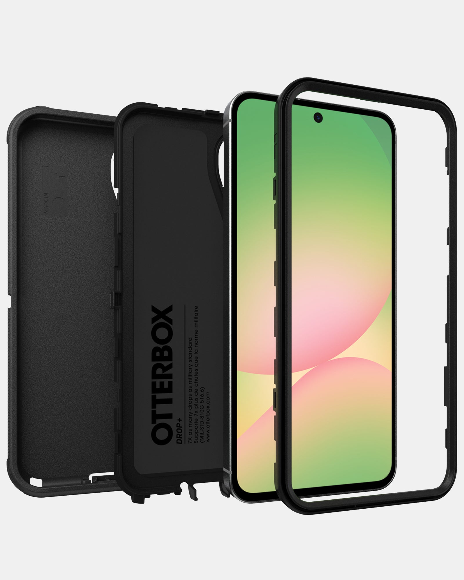 OtterBox Defender Phone Case for Samsung A56 - Black