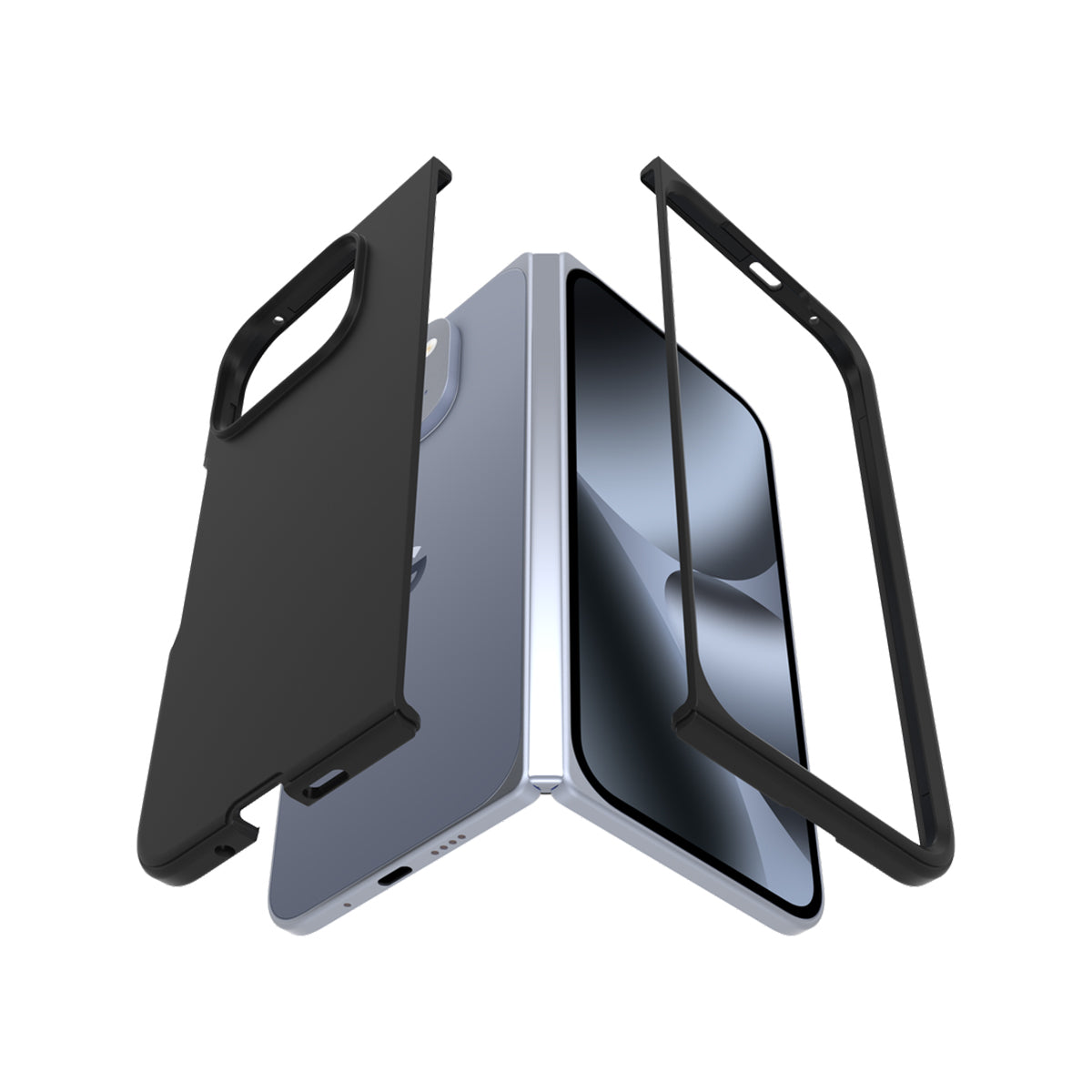 OtterBox Thin Flex Magnets for Google Pixel 10 Fold - Black Case