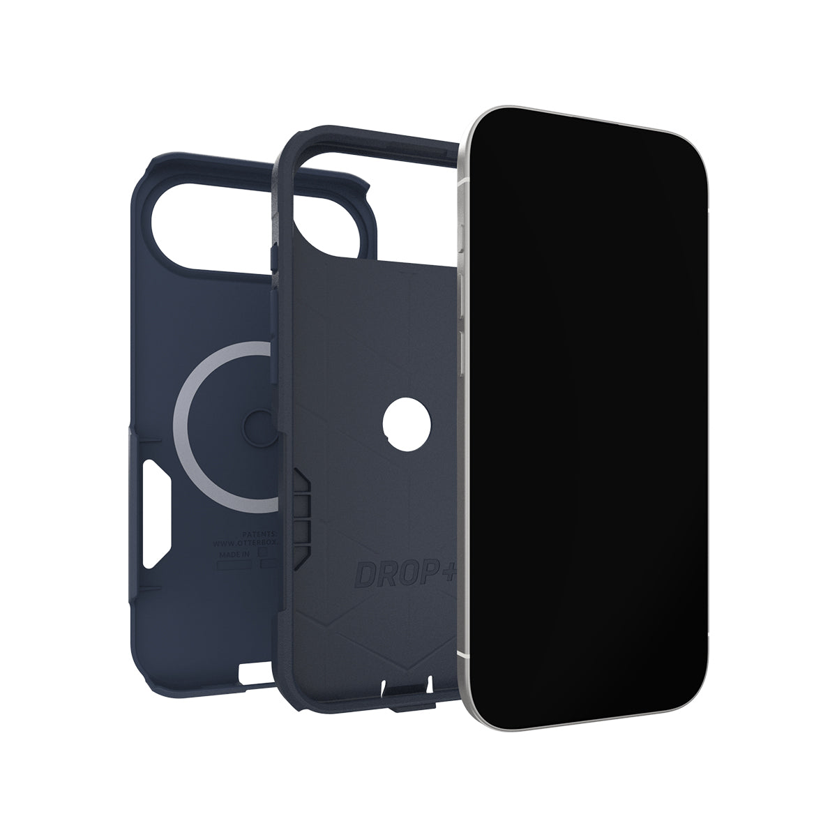 OtterBox Commuter Magsafe Case Camera Button iPhone 17 Air - Blue