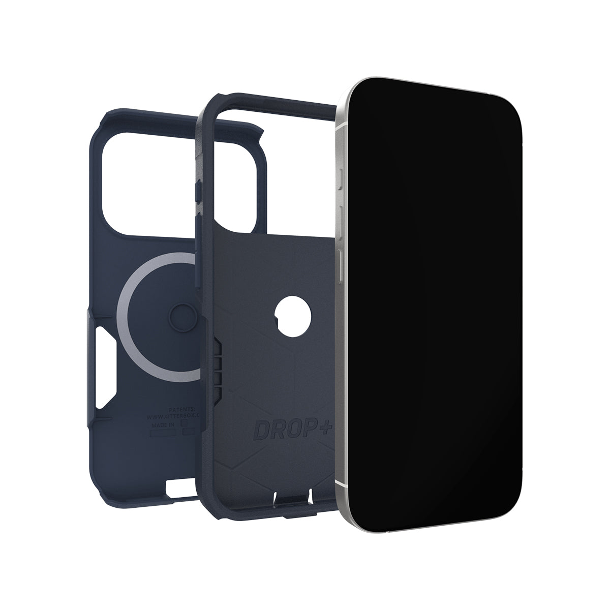 OtterBox Commuter Magsafe Case Camera Button iPhone 17 Pro - Blue