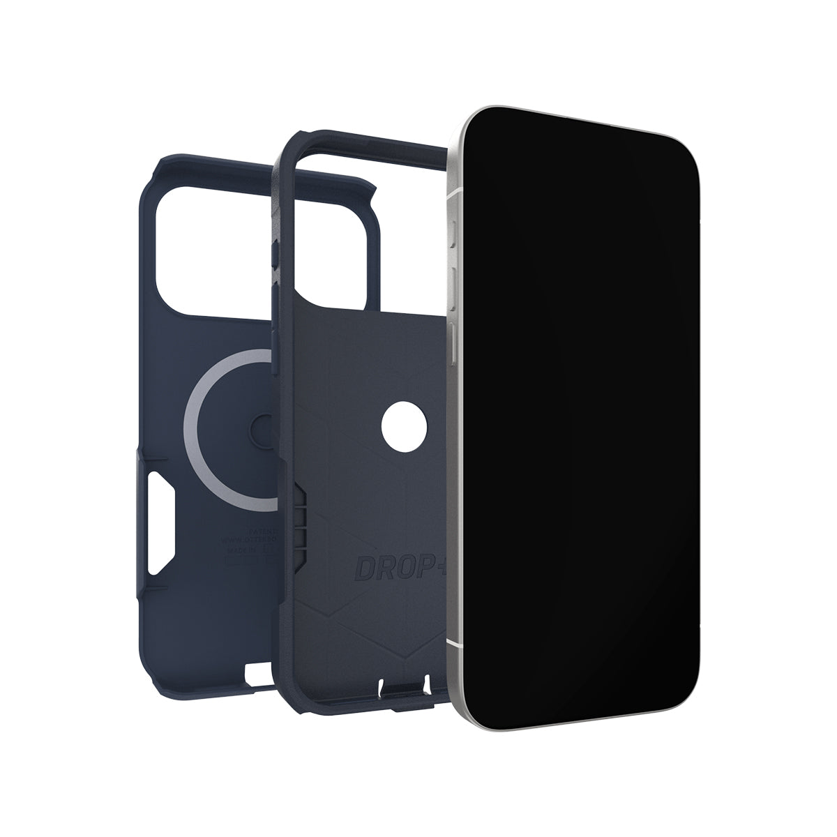 OtterBox Commuter Magsafe Case Camera Button iPhone 17 Pro Max - Blue