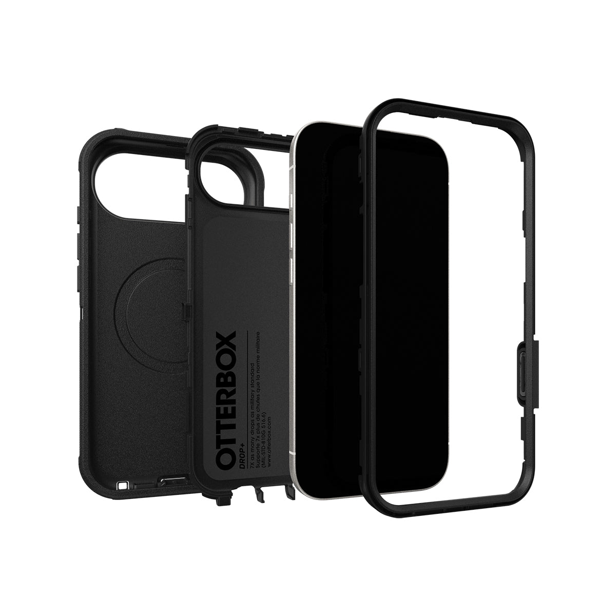 OtterBox Defender Pro Magsafe Case Camera Button iPhone 17 Air - Black